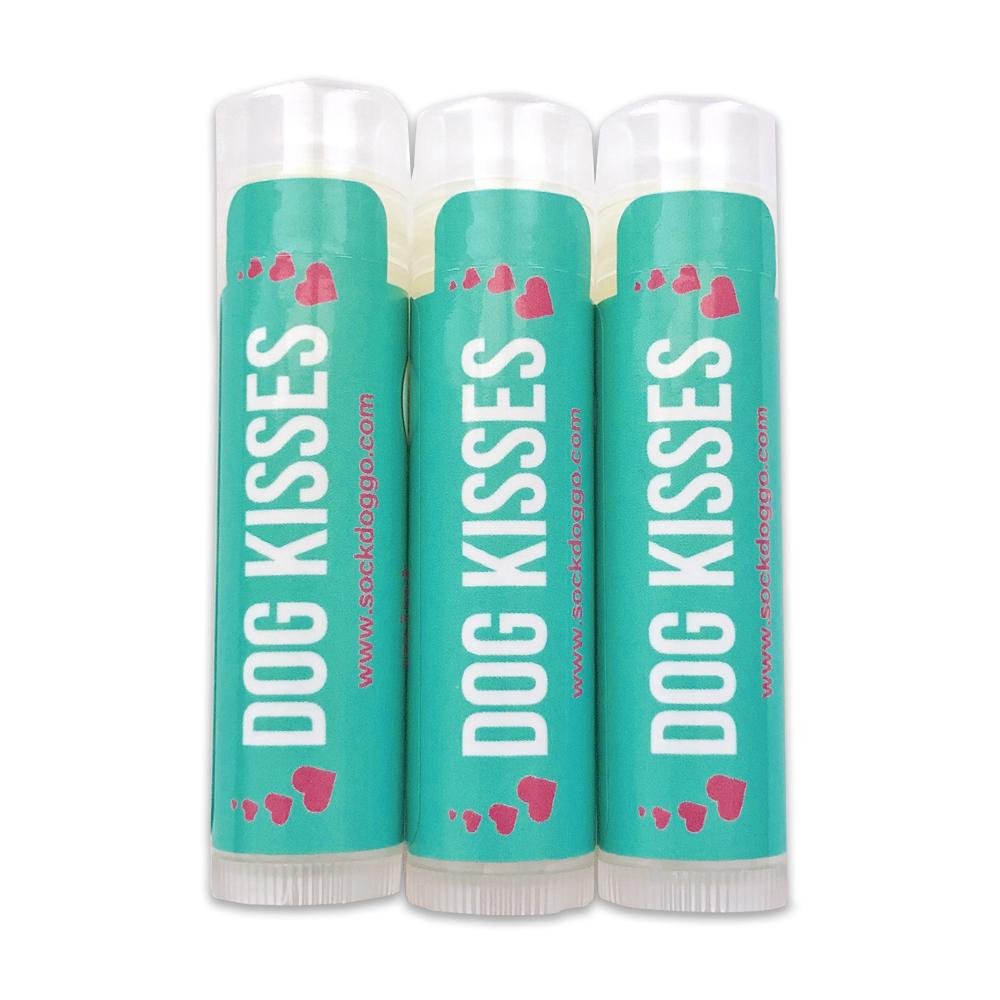 3-Pack Mint Dog Kisses Organic Lip Balm - SOCK DOGGO