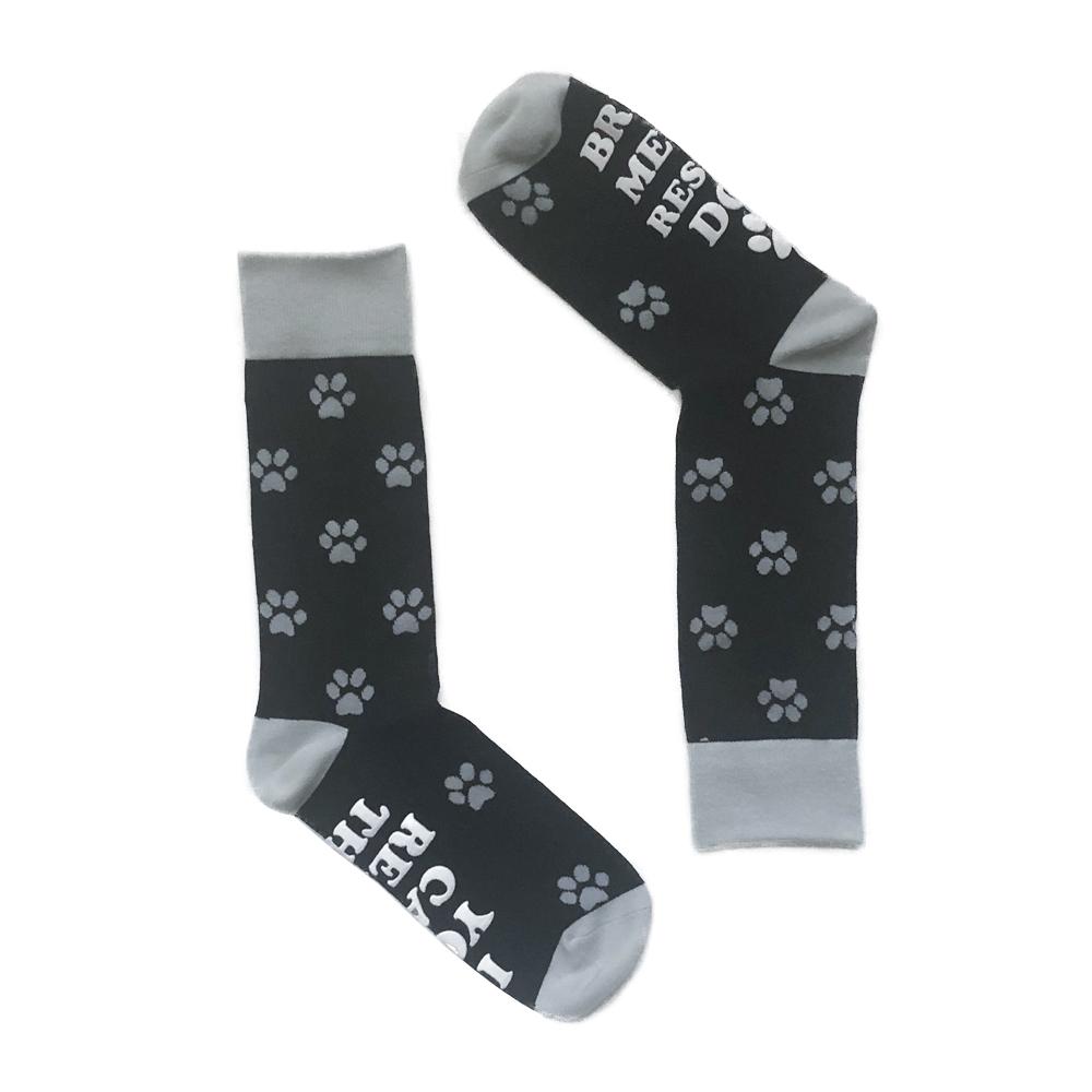 Bring Me My Rescue Dog Socks - SOCK DOGGO