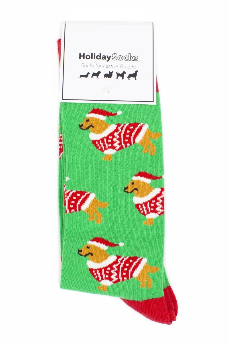 Christmas Goldens Socks - Holiday Collection - SOCK DOGGO