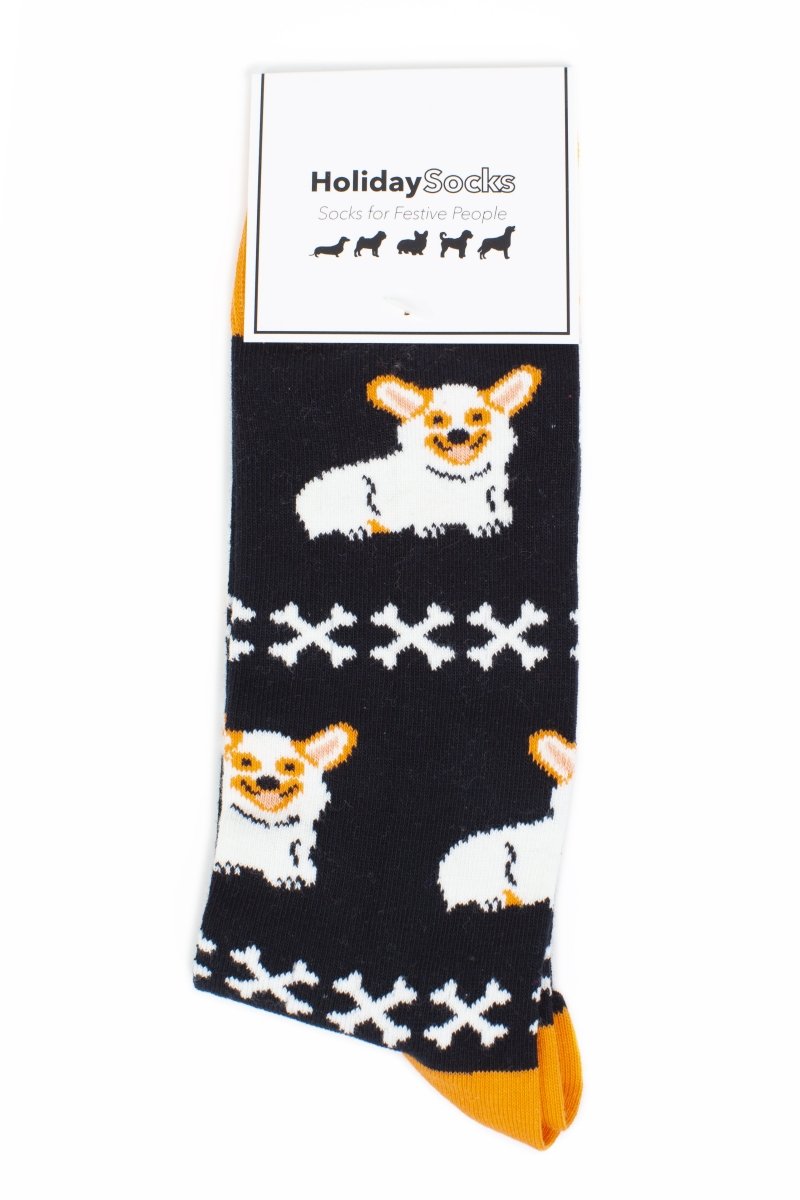 Corgi - Holiday Collection Box - SOCK DOGGO