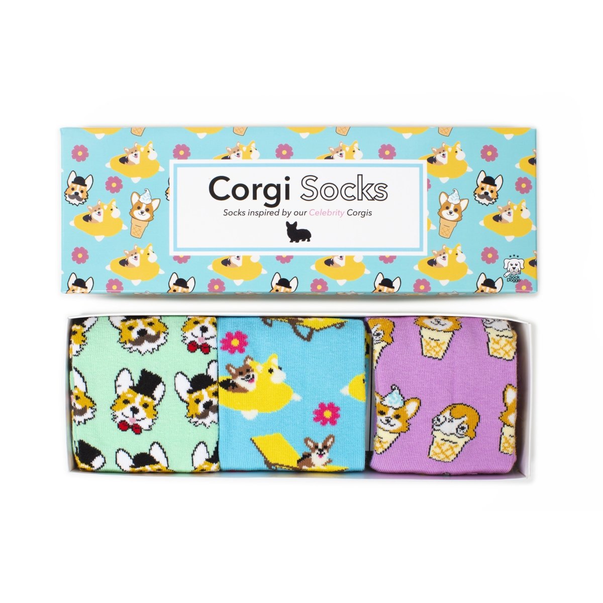 Corgi Socks - Celebrity Doggo Box - SOCK DOGGO