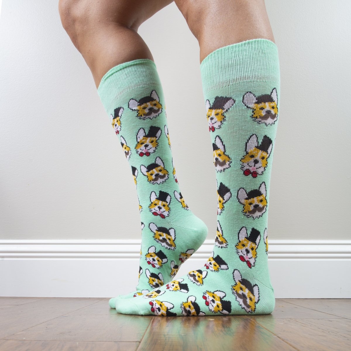 Gentleman Corgi - Corgi Socks - Celebrity Doggo - SOCK DOGGO