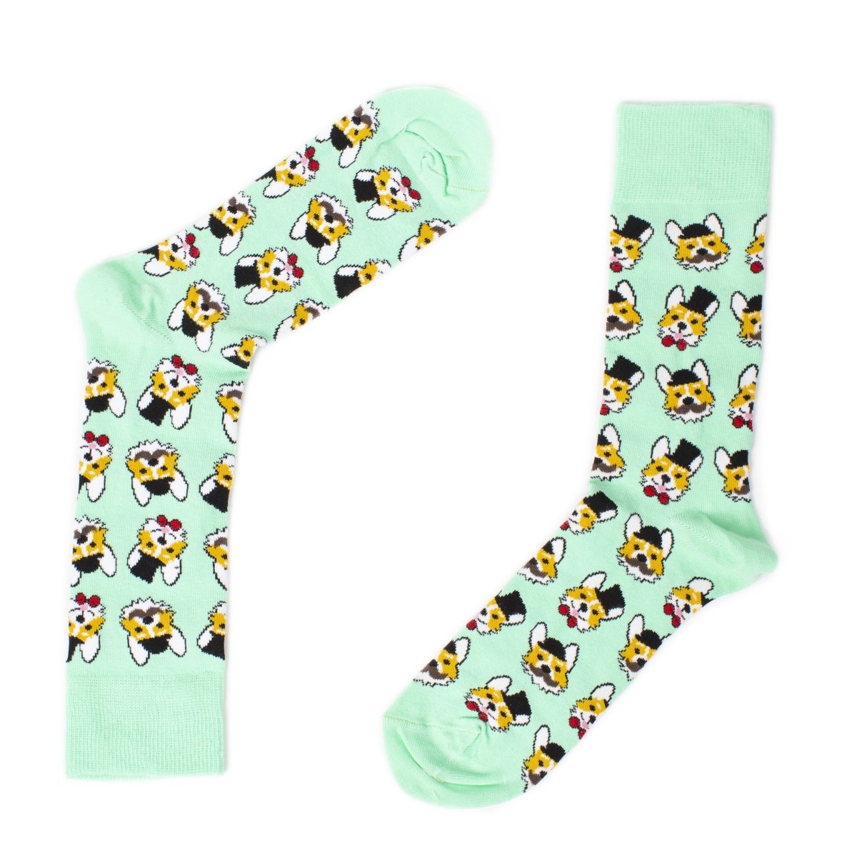 Gentleman Corgi - Corgi Socks - Celebrity Doggo - SOCK DOGGO