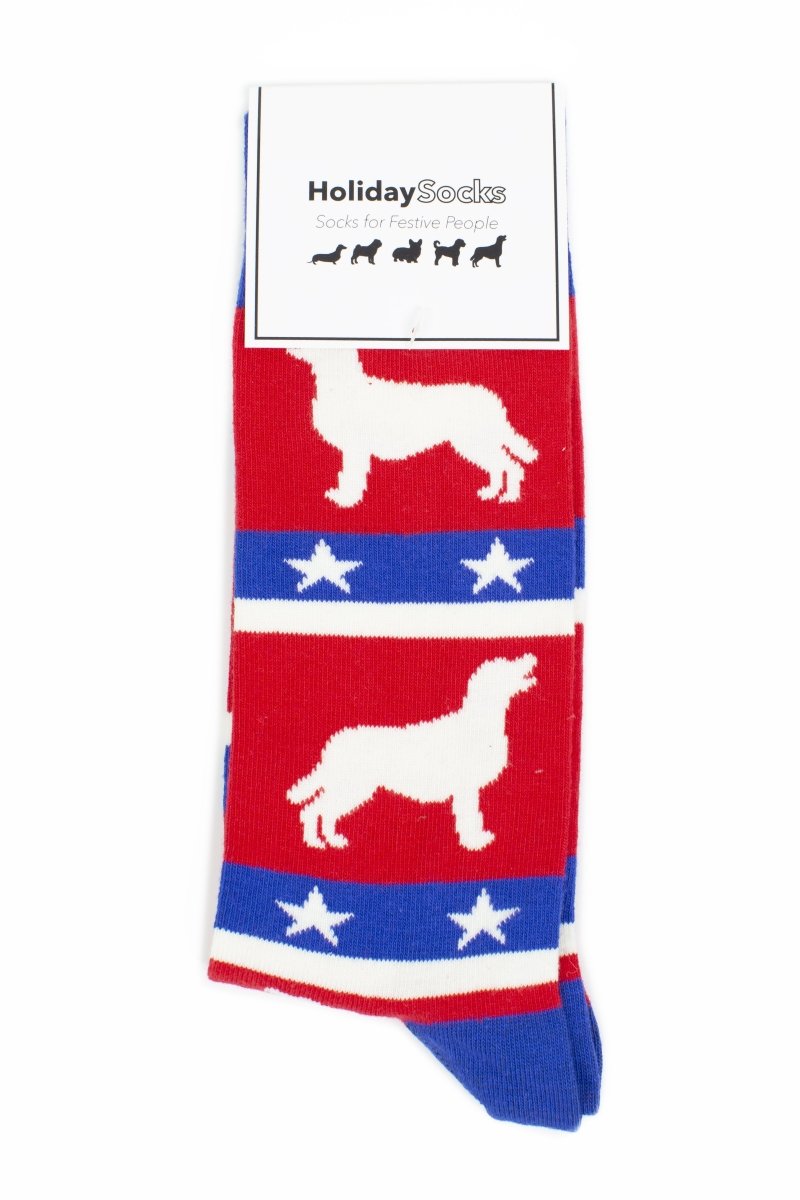 Golden Retriever - Holiday Collection Box - SOCK DOGGO