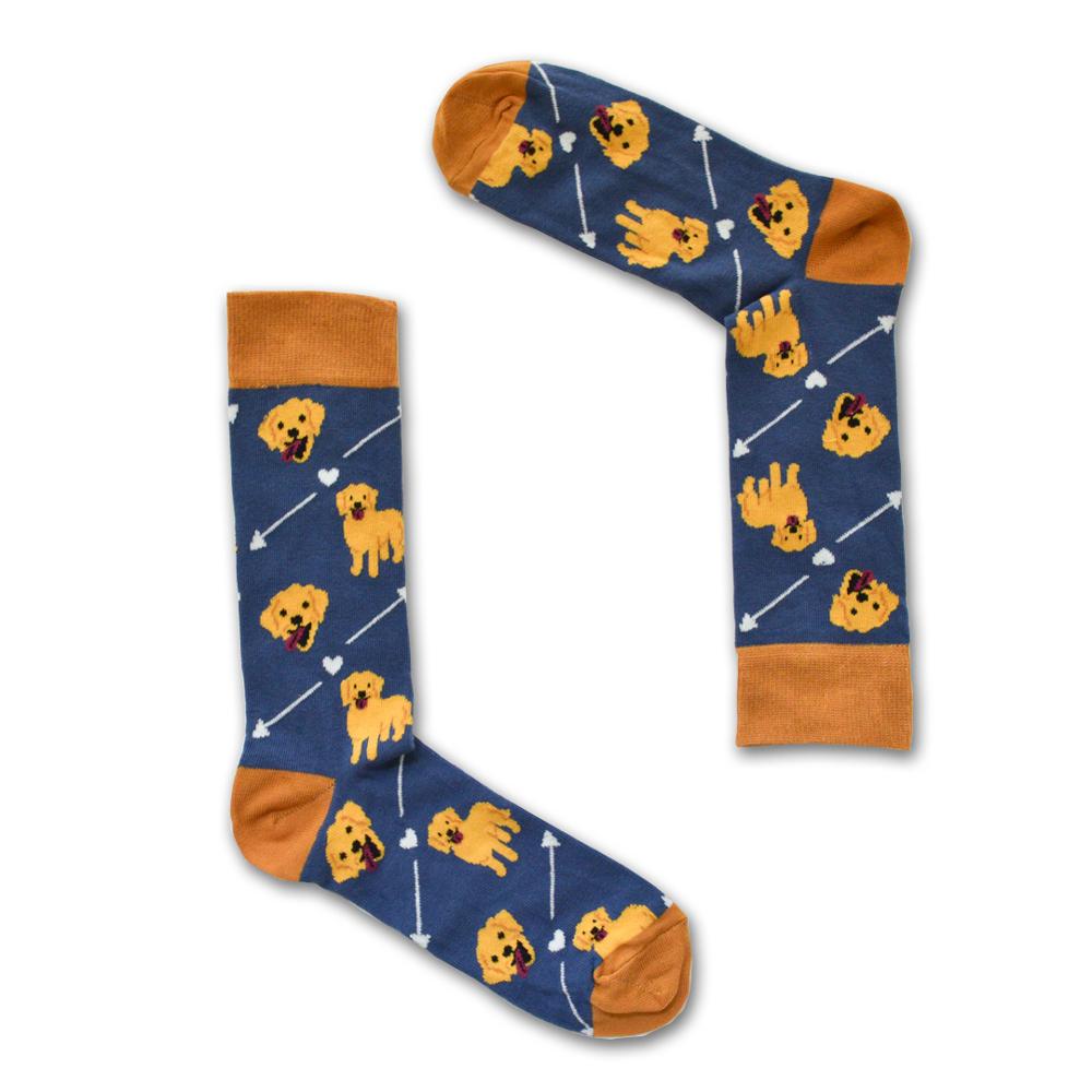 Good Boy - Great Golden Socks - SOCK DOGGO