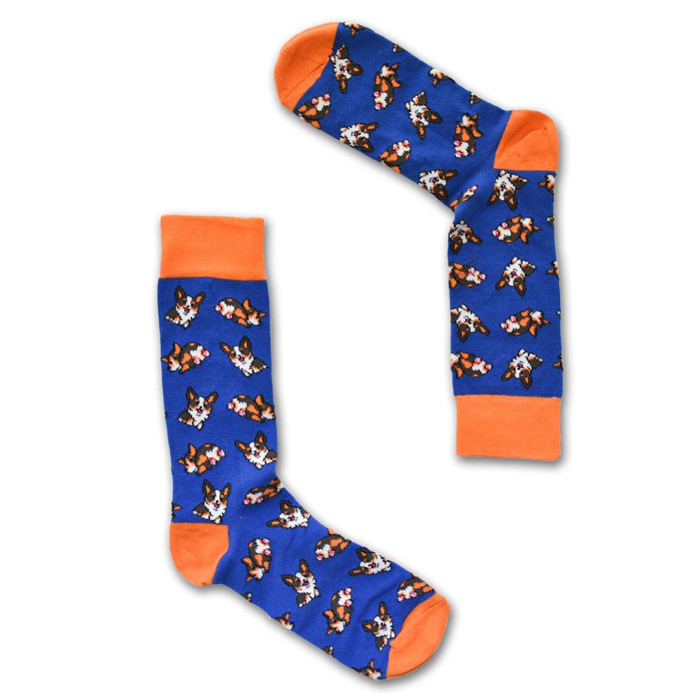 Royal Heart - Cute Corgi Socks - SOCK DOGGO